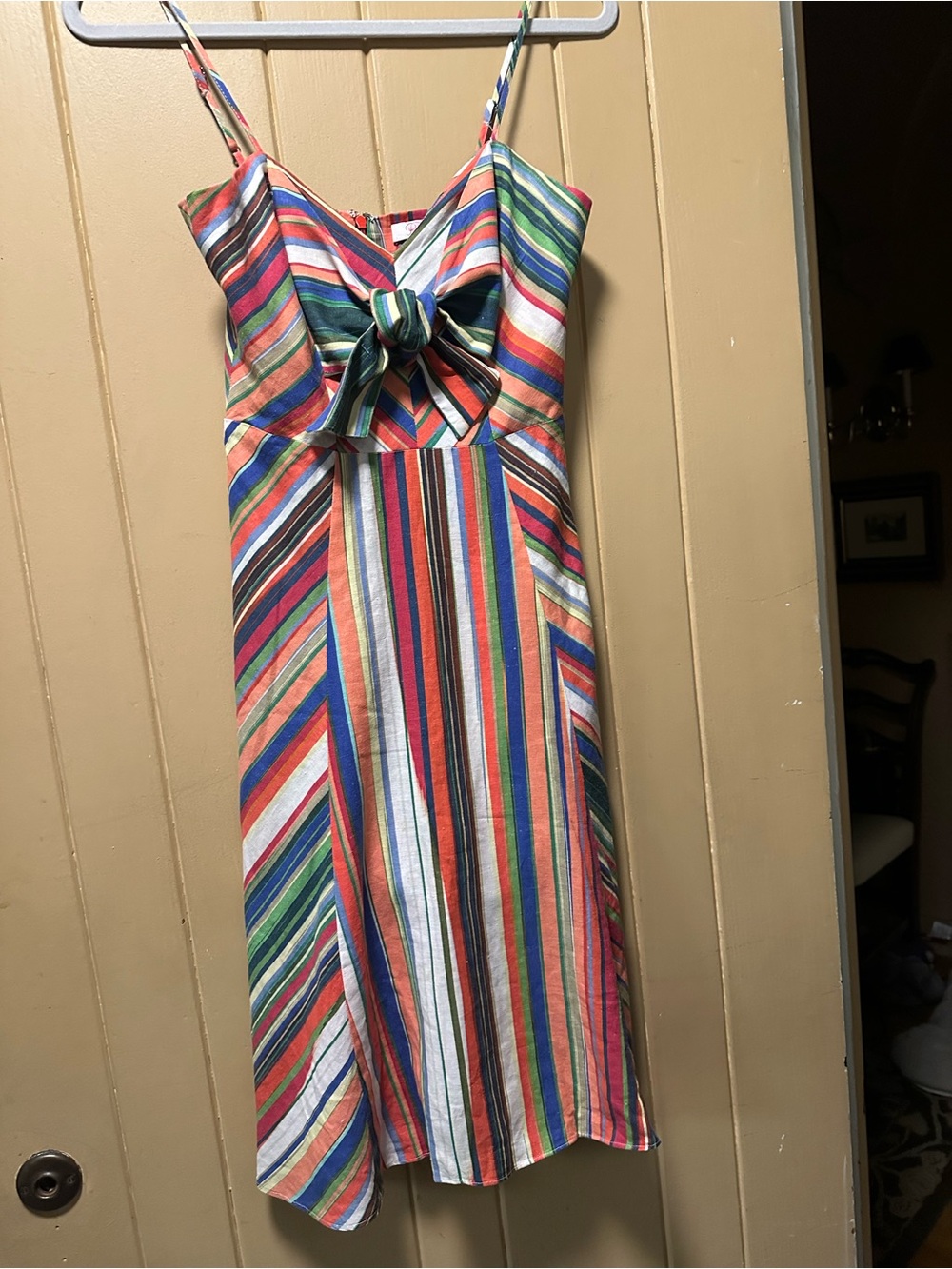 Parker Dress striped sundress size 2 summer cotton - Picture 5 of 5